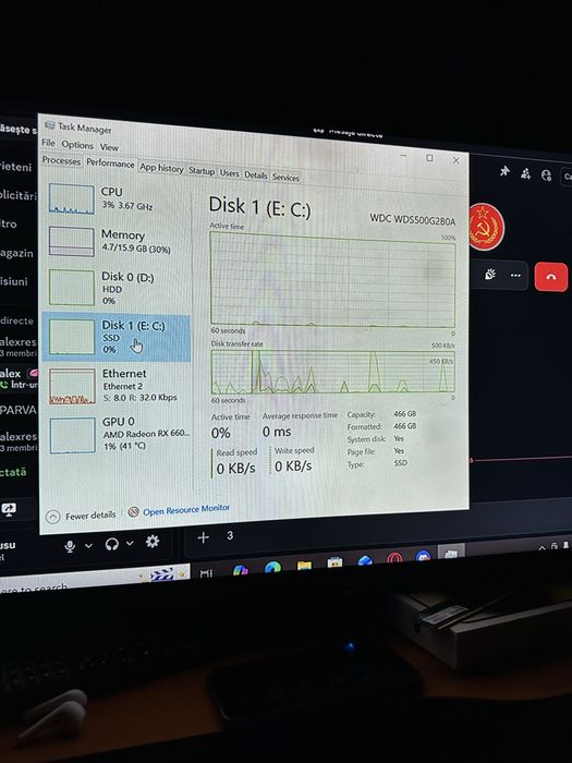 Unitate pc gaming rx6600xt 8gb