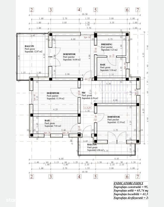 Vila de lux, 5 camere, 3 bai, 206 mp, 560 mp teren, Cug, langa oras