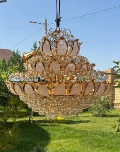 Люстра хрустальная