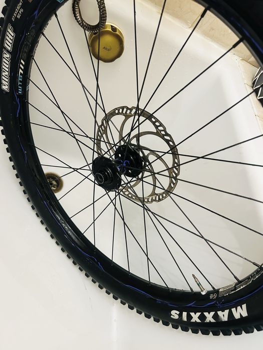 Jantă MTB 27.5 WTB + Maxxis DHF + Disc Magura 203 + Butuc Cannondale