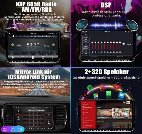 SEMAITU мултимедия за VW Golf 5 6 Passat Polo Skoda Tiguan Seat