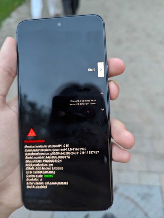 Pixel 8 bootloop