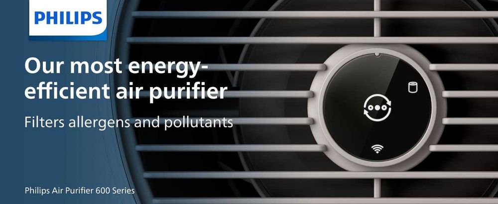 Пречиствател Philips SMART Series 600i AC0650/20 HEPA до 44м² тих WiFi НОВ