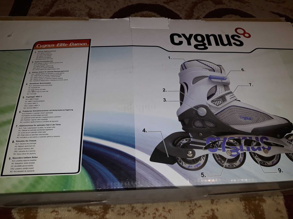 Patine cu role CYGNUS  nr 38
