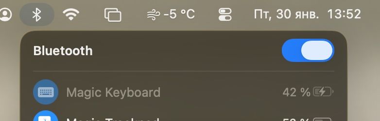 Клавиатура Apple Magic Keyboard Touch ID, black