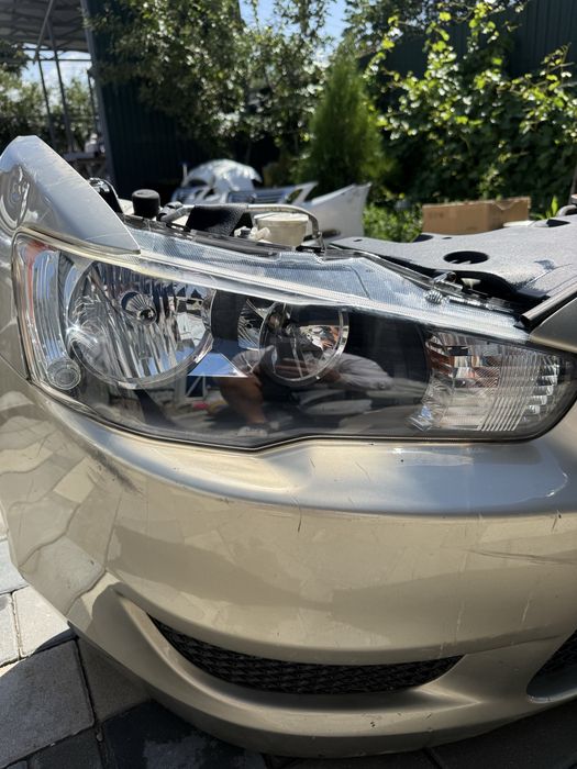 Mitsubishi Lanser 10 дорест Ноускат, нускат мини морда в сборе.