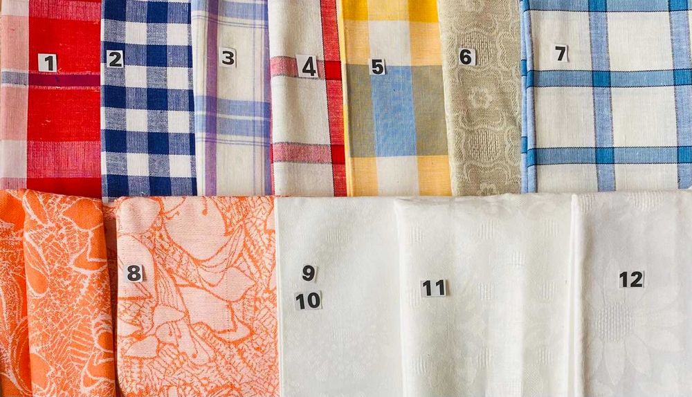 Лен,Плат-нов покривки, панами,качествени, БГ п-во, всяко с цена