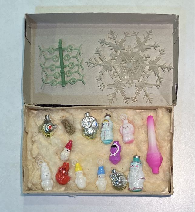 Елочные игрушки СССР