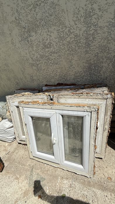 Пластиковые окна и дверь