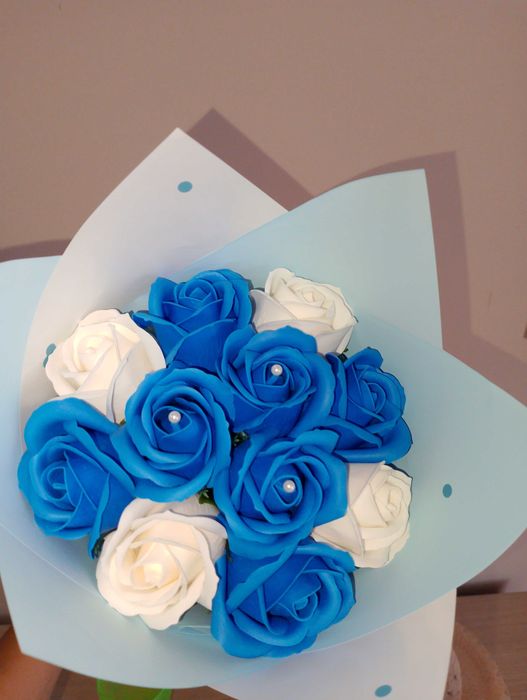 Buchet trandafiri săpun