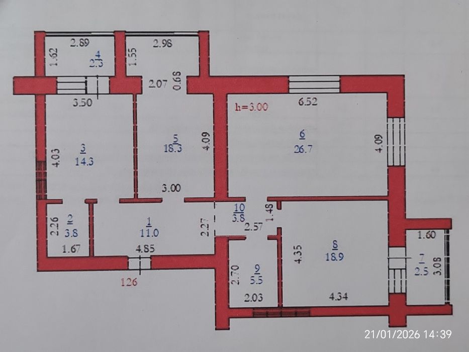 Продам 3-х ком.кв в городе Ақтөбе