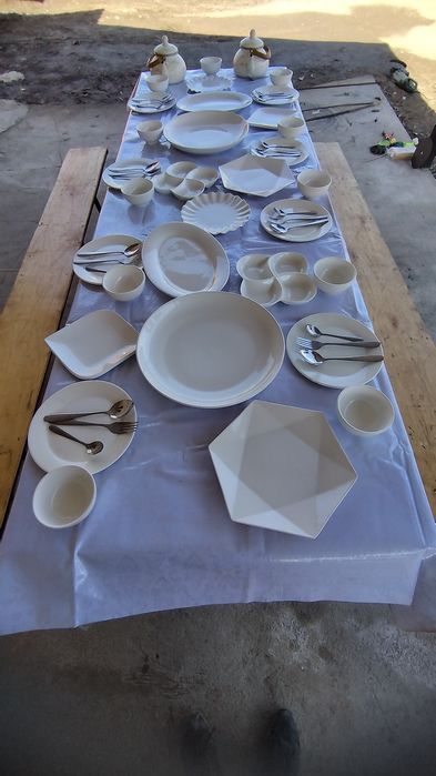 Қазан, ошақ, ыдыс-аяқ, мангал