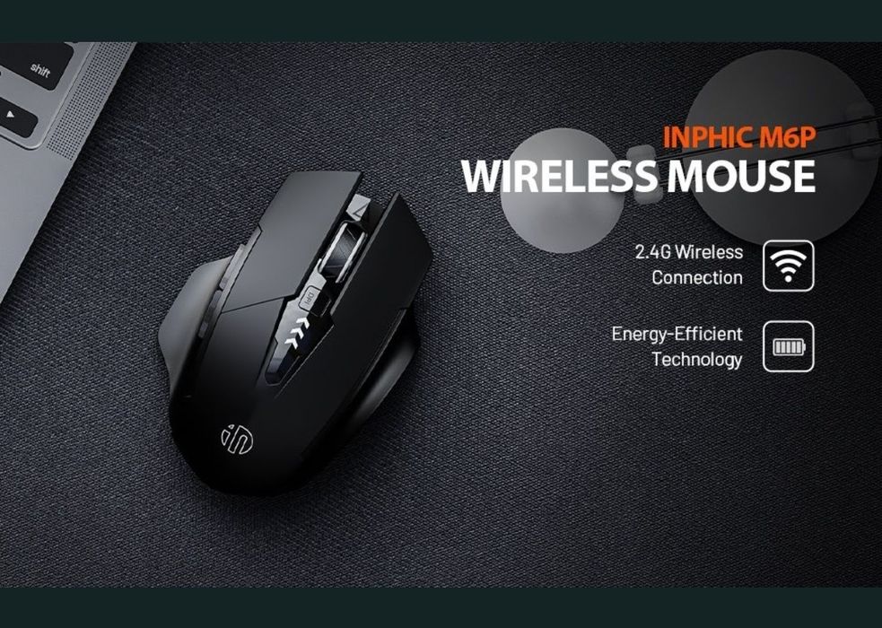 Mouse gaming reîncărcabil INPHIC M6P, sigilat
