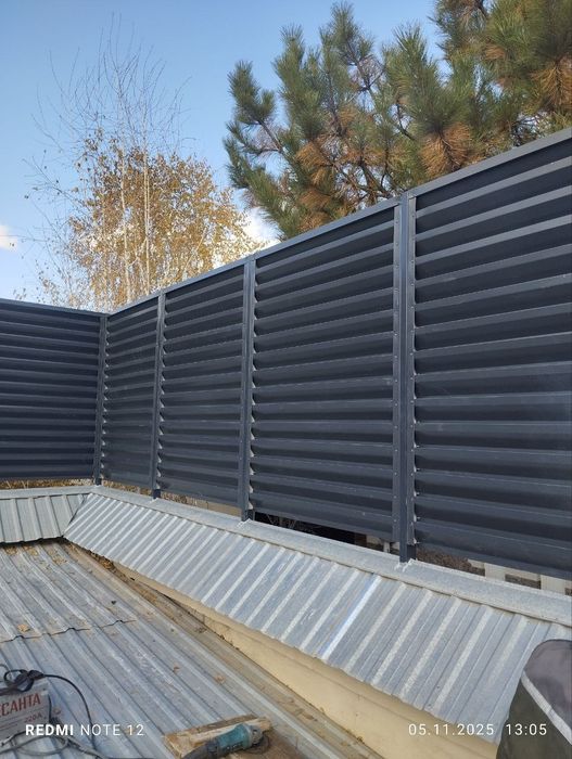 Жалюзи забор ограждения