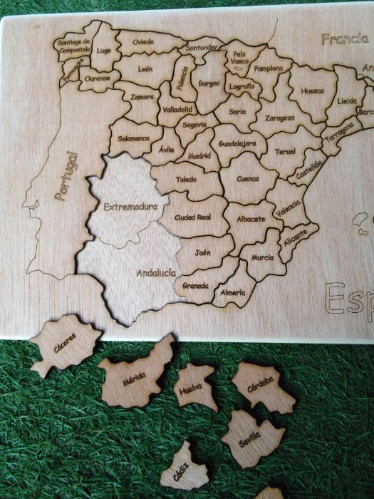 Карта пъзел                                .