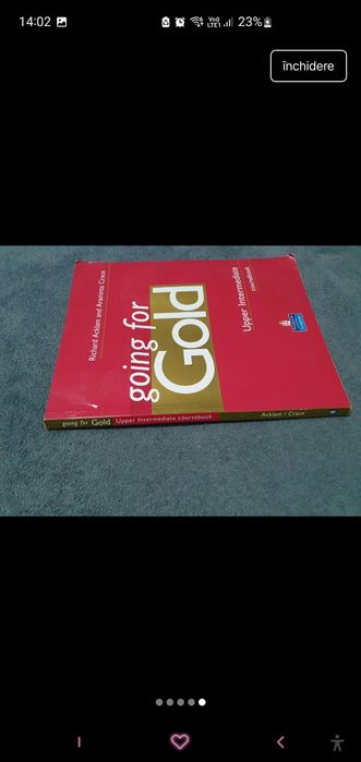 Manual engleza going for Gold