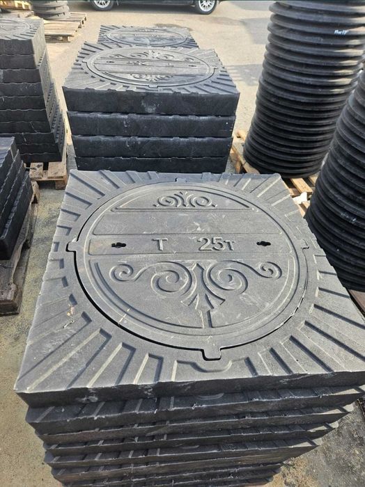 Полимер-песчаные люки