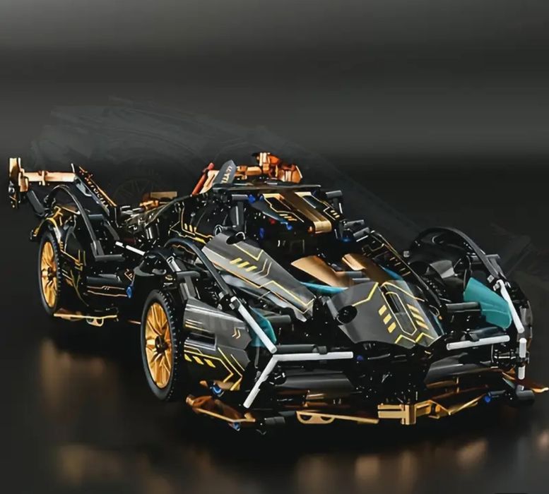 Set NOU, Mașină Sport Aerodinamică de 1315 piese;