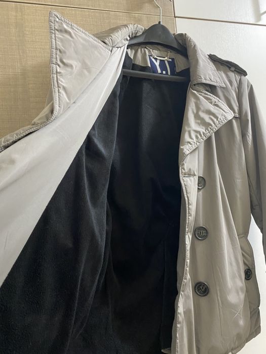 geaca-groasa-barbati,marca Y-Two Jeans,marimea S,gri,imblanita