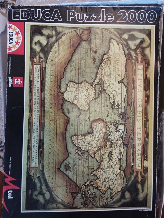 Пъзел 2000 части 1000 части