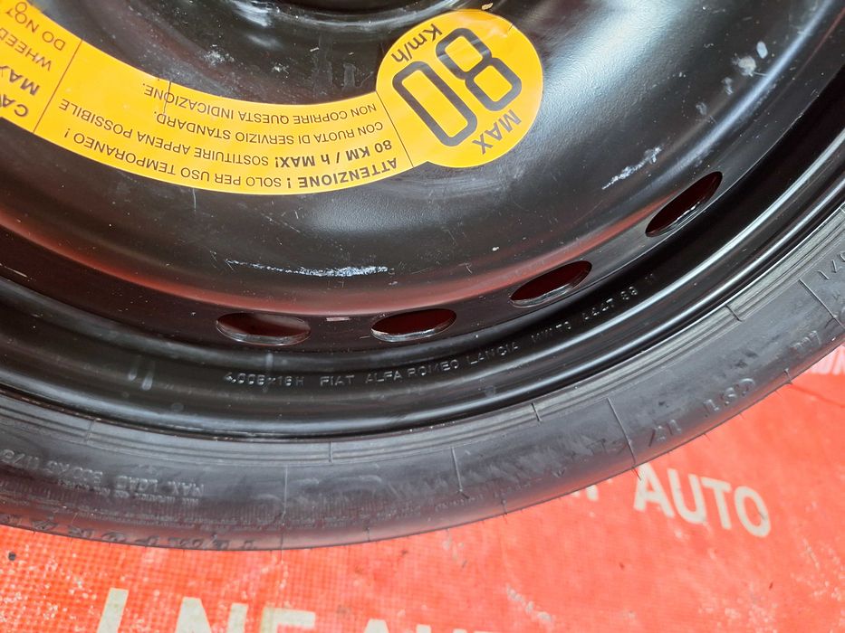 Roata Rezerva SLIM 5x110 16'' OEM Alfa Romeo Giulietta Fiat 500X