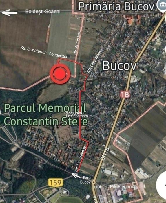 Teren intravilan Bucov