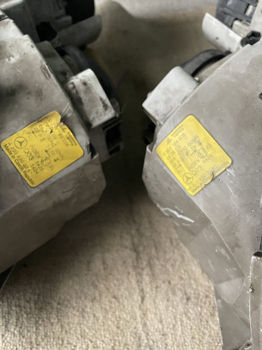 Оригинални фарове за мерцедес w203  оборудвани цената е за 1-брой фейс