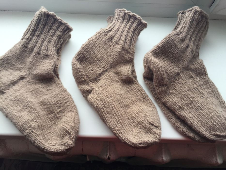 Носки шерсть акрил (обмен)