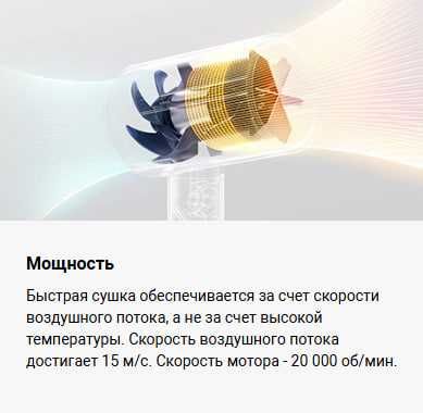 Фен Xiaomi Compact Hair Dryer H101 Белый и Розовый