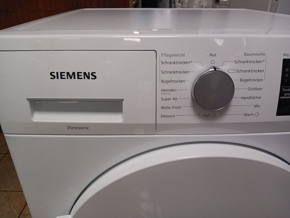 Сушилня с термопомпа Сименс Siemens IQ 500 С+++ 8кг 2 години гаранция!