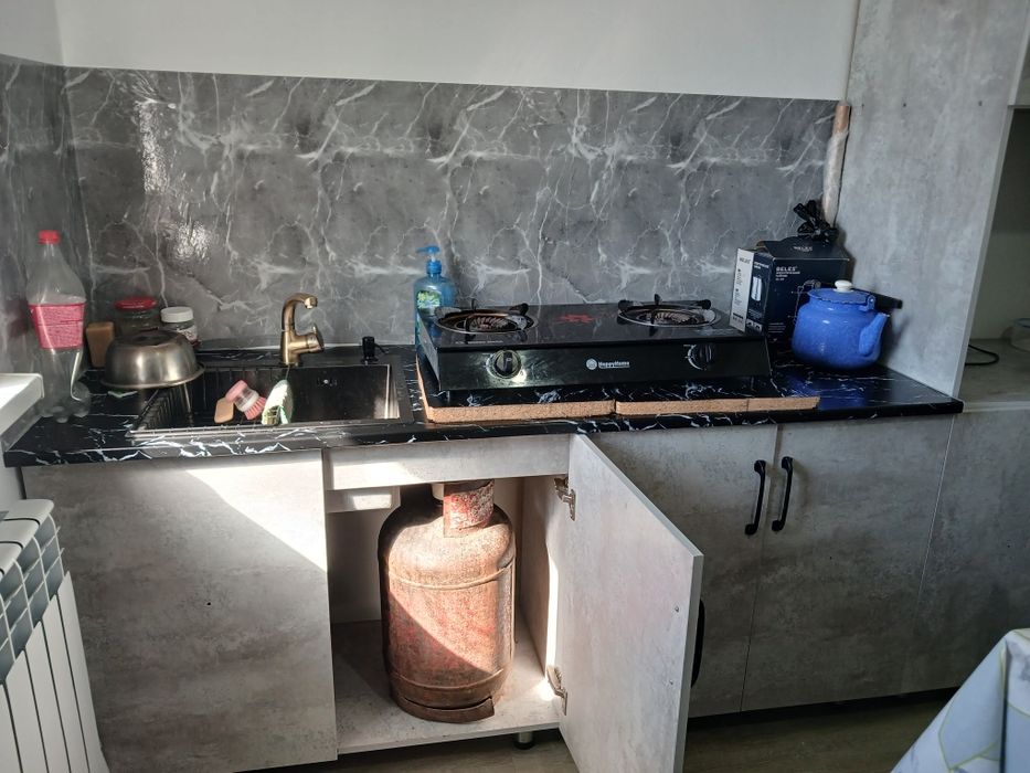 Времянка (екі бөлме) жалға беріледі