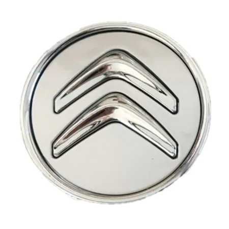 Set 4 capace jante aliaj Citroen 60mm, culoare negru gri