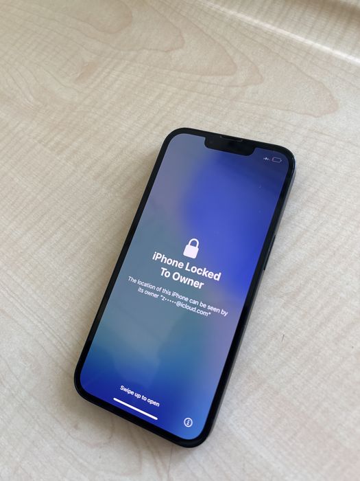 Iphone 13, Заблокирован Icloud