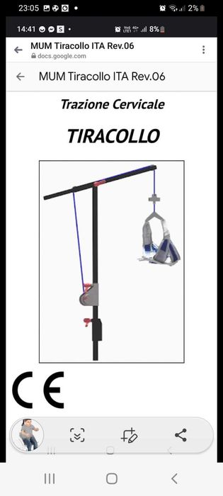 Tiracolo,suport elongatii pentru scolioza