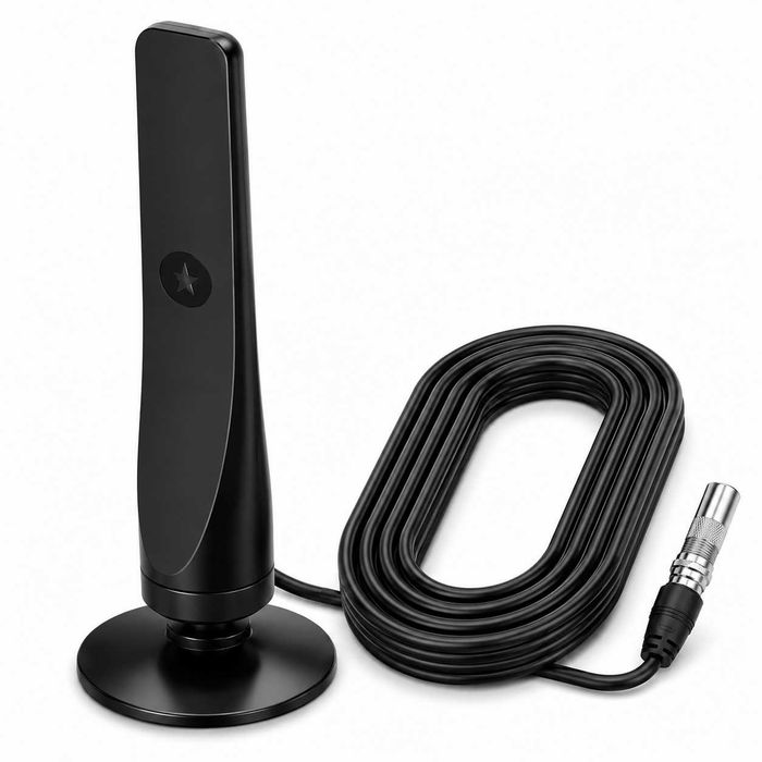 Универсална стайна цифрова телевизионна антена AH-DVB-152W 25 dB