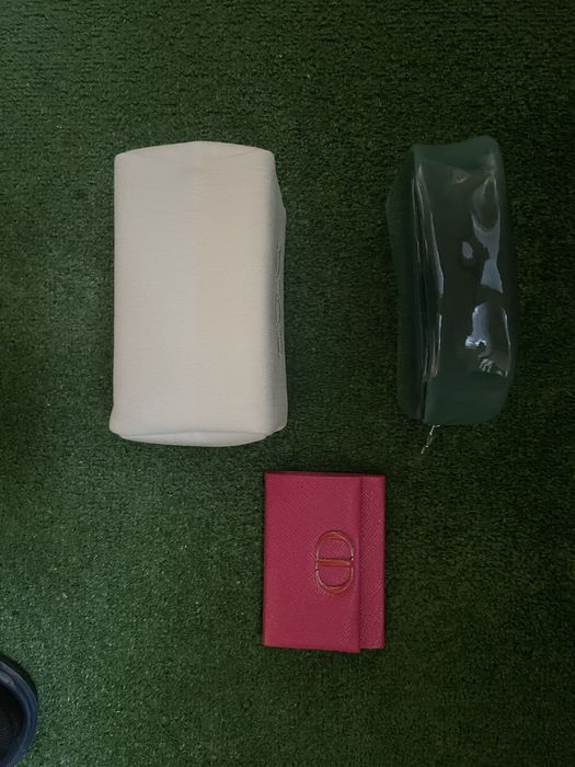 Dior,Lancome,Mugler beauty pouch