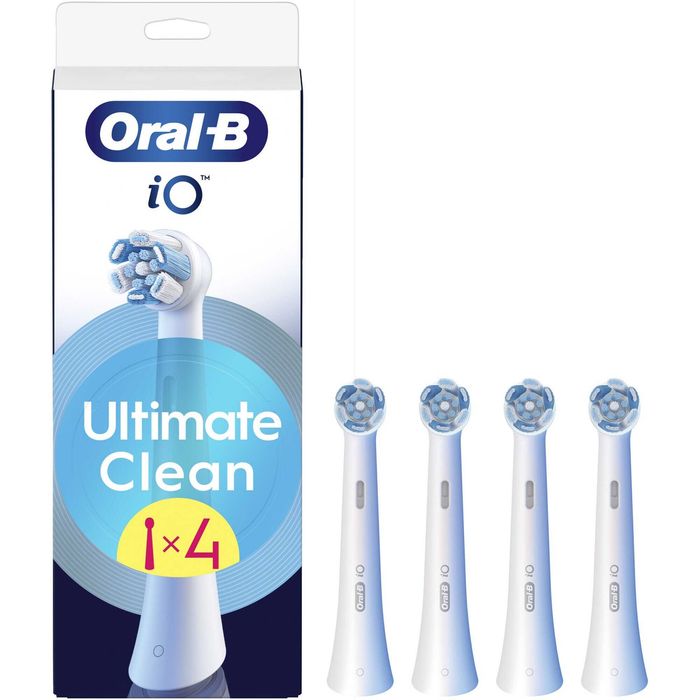 Rezerve periuta de dinti Oral-B iO Ultimate Clean , compatibile doar cu seria iO, 4 buc