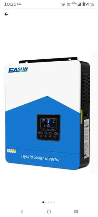 Invertor easun hybrid, 6,2 kw, sigilat, ca nou
