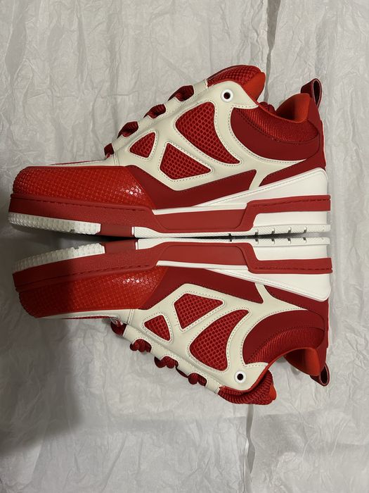 Adidasi Louis Vuitton Skate Red