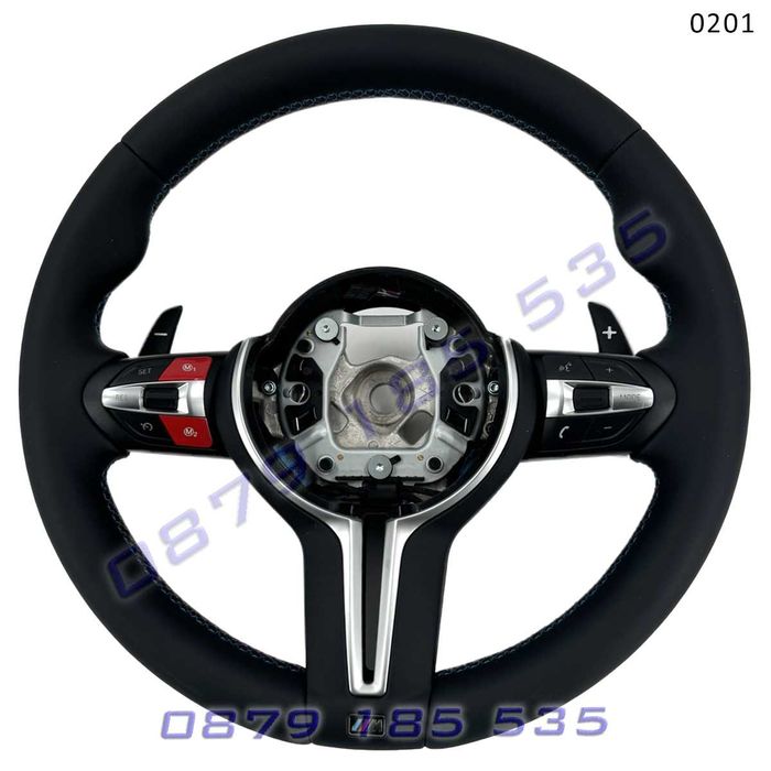 M Спорт волан BMW 1 F20 2 3 F30 4 X3 X4 X5 F15 X6 червени бутони бмв ф