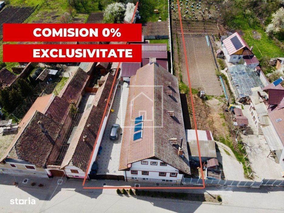 Afacere la cheie: Camin batrani 1143mp, Jacuzzi, Sauna, 0% Comision