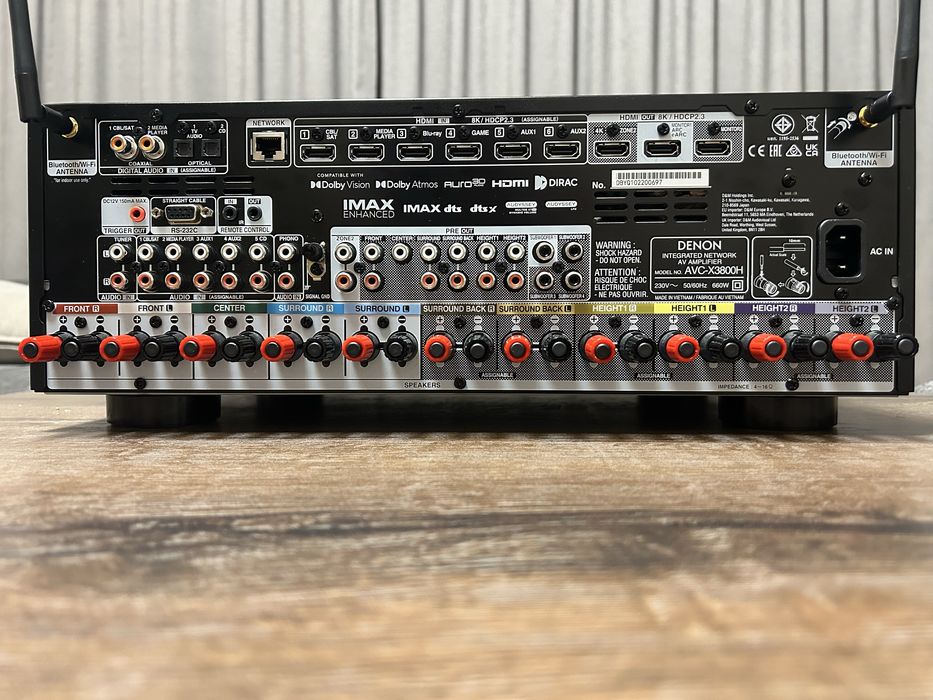 Ресивър Denon AVC-X3800H