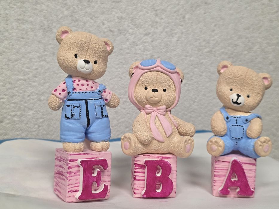 Кубчета с име на дете с мечета