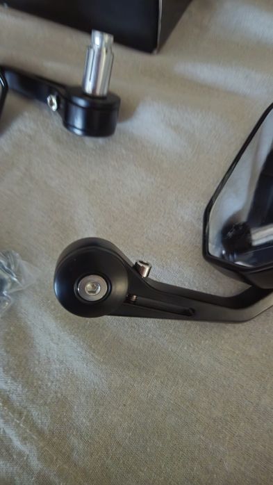 Oglinzi aluminiu moto supermoto naked streetfighter momtare pe capat