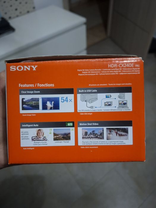 Vand camera video sony