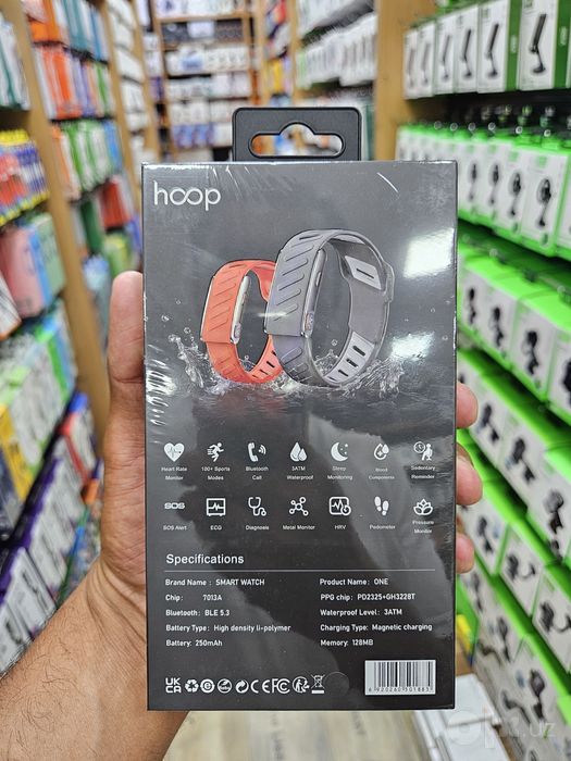 БЕПУЛ Доставка, Новинка HOOP One Dubai fitnes braslet 3 та ремешокли!