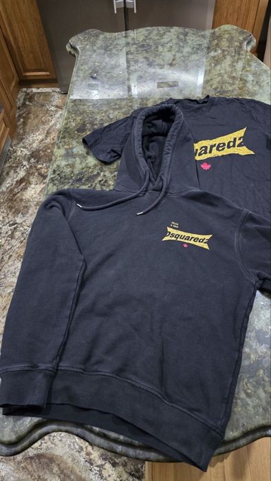 Dsquared тениска и суитчер-размер М