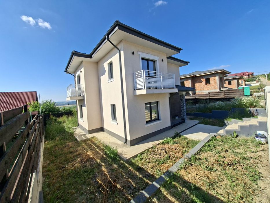 Casă individuală nouă! 118mp utili, 440mp teren, Miroslava, 3 minute de Mall Moldova