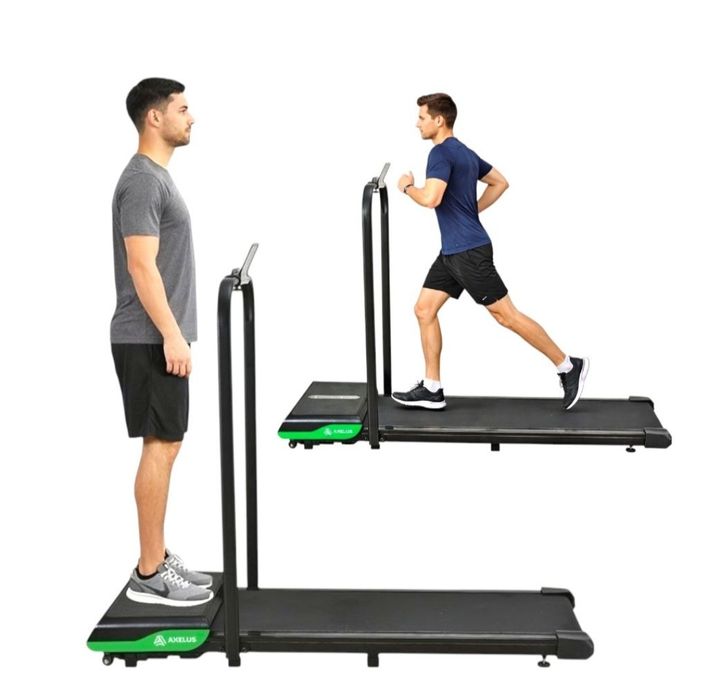 Мини компактная беговая дорожка + виброплатформа 2в1