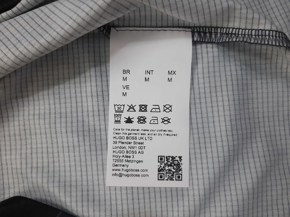 Hugo Boss Paddy Desert Active - Оригинална мъжка тениска с яка р-р M